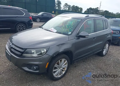 2012 Volkswagen Tiguan Se из США, поврежденный, VIN WVGBV7AX1CW003453